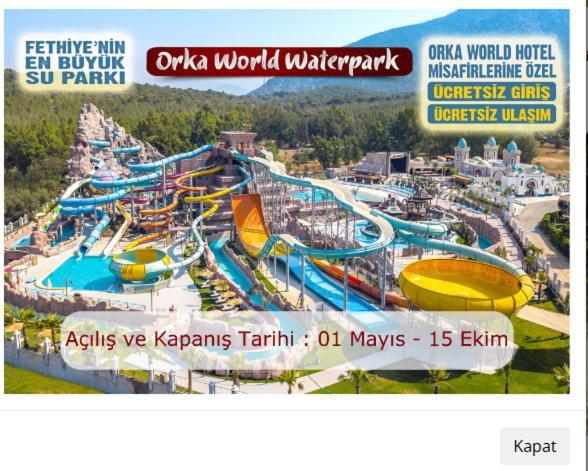 Orka World Hotel & Aquapark Ölüdeniz Extérieur photo
